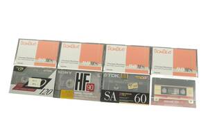 VMPD6-71-1-17 TOSHIBA maxell TDK SONY カセットテープ BOMBEAT 90分 60分 46分 カセット 8点セット まとめ売り 自宅保管品 未開封