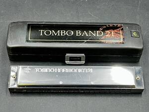 TOMBO BAND 21 HARMONICA トンボ ハーモニカ 複音ハーモニカ C調 F