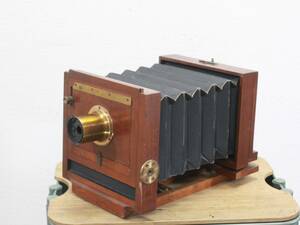 ★希少 1880年台 木製ビューカメラ SCOVILL MFG CO NY、WATERBURY LENZ★80