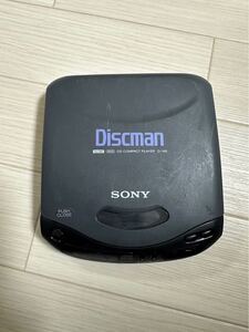 SONY ポータブルCDプレイヤー Discman 　再生動作確認済み　《D-145》