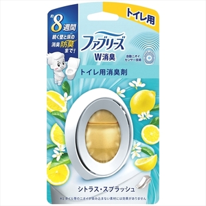 まとめ得 ファブリーズＷ消臭 トイレ用消臭剤 シトラス・スプラッシュ Ｐ＆Ｇ 芳香剤・トイレ用 x [15個] /h