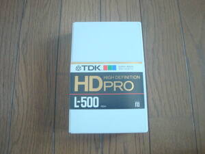 ☆　β テープ　ベータテープ　ＴＤＫ　ＨＤＰＲＯ　Ｌ－５００　昭和レトロ