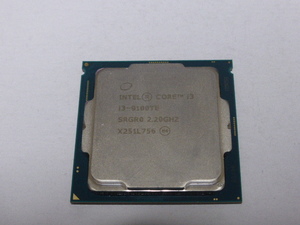 INTEL CPU Core i3 9100TE 4コア4スレッド 2.20GHZ SRGR0 CPUのみ 起動確認済みです