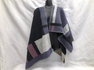 ◇◇BURBERRY PRORSUM バーバリー プロ―サム ポンチョ ケープ ウール 羊毛 山羊 アウター 羽織 レディース アシンメトリー◇◇S6721