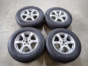 YS14354【送料無料215/70R16】クルーガー アウトランダー デリカD:5 パジュロイオ等 中古スタッドレスセット★16×6.5J 114.3/5H ET38★