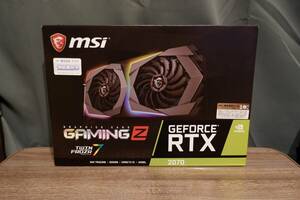 【動作品】MSI Geforce RTX2070 GAMING Z 8G 