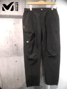 MILLET ミレー ストレッチ アウトドアパンツ XL/ロングパンツ/チャコール系/メンズ/トレッキングパンツ