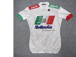 ボッテキア　Ｂｏｔｔｅｃｃｈｉａ　サイクルジャージ　ヴィンテージ (１９８３～９０年代初期)　サイズ・Ｏ (身長１７５ｃｍ)　デサント製