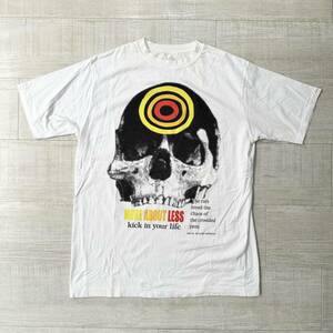 00s ELECTRIC COTTAGE EC エレクトリックコテージ more about less モアアバウトレス SKULL TEE スカル Tシャツ アーカイブ サイズ L