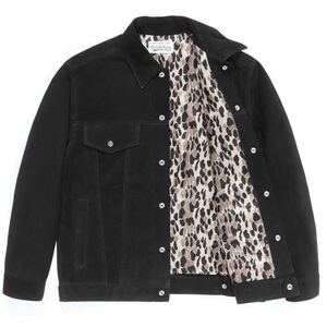 WACKO MARIA SUEDE LEATHER TRUCKER JACKET ワコマリア レザージャケット