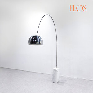 【展示品】FLOS フロス ARCO LED アルコ フロアスタンド 照明 大理石 23年製 定価42万【配送要確認】