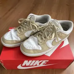 NIKE Dunk Low ホワイト/ベージュ