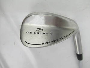 ★TSURUYA ツルヤ ONESIDER WAVE SOLE WEDGE ウェッジ 純正スチールシャフト B656★レア★激安★中古★