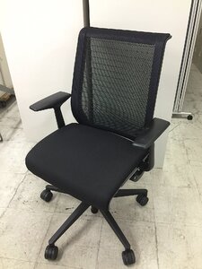 スチールケース　シンクチェア　 肘付　Steelcase　Think　オフィスチェア　 OAチェア　THK-13201 ③