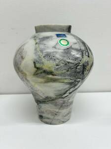 大理石　壺　花瓶