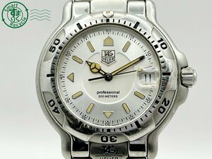 2406603223　◇ 1円～! TAG HEUER タグホイヤー Professional プロフェッショナル 200M WH1113-K1 シルバー デイト メンズ QZ 腕時計 中古