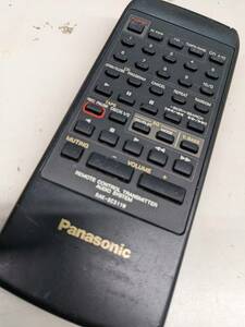 【FN-2-86】Panasonic RAK-SC311W パナソニック CD/テープ コンポ デッキ ラジカセ オーディオリモコン