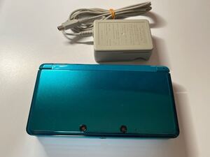  ニンテンドー3DS アクアブルー　海外　北米　アンバサダー　訳あり