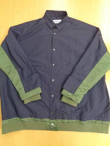  希少！！ KIDILL MA-1 ディテール DOCKING JK KL344 Color: Navy×Army Green Size: F