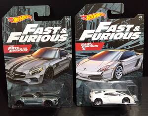 ホットウィール　AMG　＋　ガヤルド　ワイルドスピード　FAST & FURIOUS 6　イオンシネマ限定　HOT WHEELS 