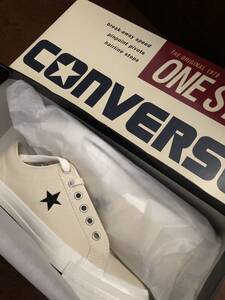 CONVERSE コンバース ONE STAR J VTG CANVAS ワンスター Ｊ ＶＴＧ キャンバス ホワイト 25.0cm 新品 限定 50周年記念