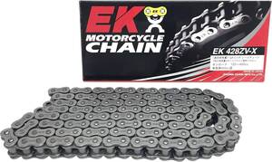 EKシール チェーン 428ZV-X スチール 108L SKJ セミプレスクリップジョイント 送料込 00-9159 