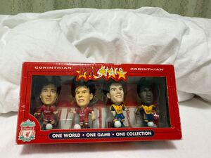 Liverpool 4 Pack コリンシアン フィギュア サッカー プロスターズ PRO CORINTHIAN Stars