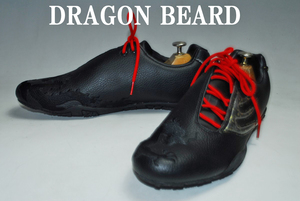 ATX931/最終価格！他のサイトでも出品中！早い者勝ち！DRAGON BEARD/黒/美品/28㎝/US10/ロー/注目の１足！スニーカー/圧巻の存在感！