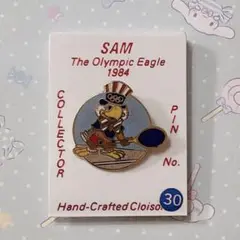 SAM The Olympic Eagle 1984 PIN No.30