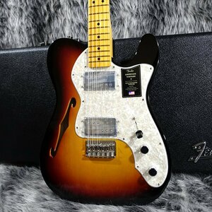 Fender USA ＜フェンダーユーエスエー＞ American Vintage II 1972 Telecaster Thinline Maple Fingerboard 3-Color Sunburst