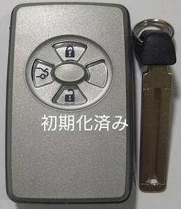 初期化済トヨタ純正スマートキー 3ボタンクラウン180系／18系基盤番号271451−0500ノーカットキー付き新品電池サービス⑨