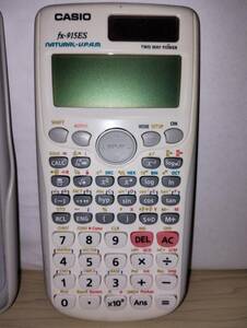 【動作品】カシオ関数電卓CASIO fx-915ES