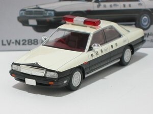 日産 セドリックシーマ パトロールカー（静岡県警）LV-N288a【トミーテック社1/64ミニカー】【トミカの時】