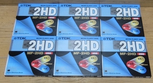TDK フロッピーディスク MF2HD-256B 6枚