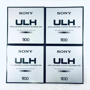 SONY ソニー　オープンリール用　テープ　ULH-11-1100 4本セット