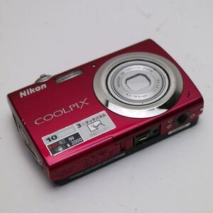 美品 COOLPIX S230 ローズレッド 即日発送 Nikon デジカメ デジタルカメラ 本体 あすつく 土日祝発送OK