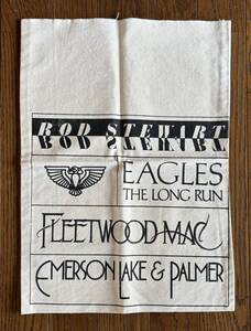 レコード袋　布製　79年代当時もの　Eagles Fleetwood Mac EL&P 送料185円