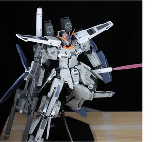 MG 強化型ZZガンダムVer.Ka改修塗装済み完成品