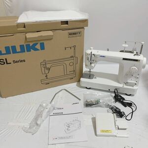 JUKI ジューキ 職業用ミシン SL-700EX ミシン 美品 箱付き 付属品あり 通電動作確認済み 