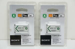 SONY ソニー　NP-BX1 海外パッケージ版　新品未開封品 ２個セット・ゆうパケットポスト・