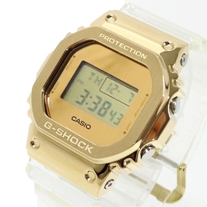 カシオ CASIO G-SHOCK GM-5600SG-9 腕時計 メンズ ゴールド クオーツ デジタル