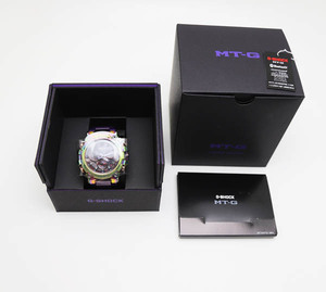 【新品】カシオ　G-SHOCK　腕時計　MT-Gシリーズ　LIMITED EDITION　MTG-B3000PRB-1AJR　オーロラオーバル　2023年6月新作　CASIO