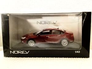 【希少】NOREV ノレブ　CITROEN シトロエン　C5 セダン1/43 赤