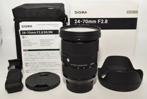 【特上品】 シグマ(Sigma) SIGMA シグマ Lマウント レンズ 24-70mm F2.8 DG DN ズーム 標準 フルサイズ Artミラーレス専用　#7755