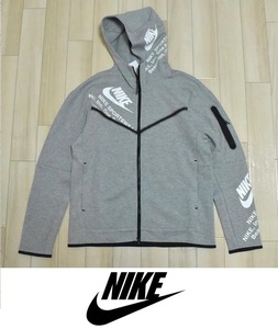 【送料無料】新品 NIKE NSW TECH FLEECE FULL ZIP L/S HOODIE【2XL】DM6475-063 ナイキ テックフリース ジップパーカー