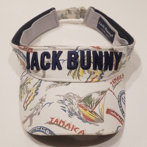 パーリーゲイツ × Jack Bunny Reyn Spooner 柄　サンバイザー