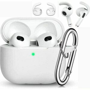 AirPods 3 ケース イヤーフック付き Apple Air クリア　透明