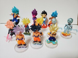 ドラゴンボール 超　ガチャ　カプセルトイ　アミューズメント　フィギュア　まとめ売り 12体セット(UG WCF WCD) ジャンク