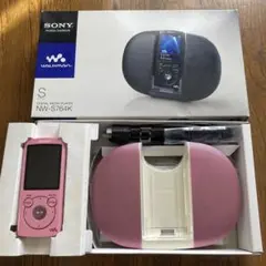 SONY NW-S764K Sシリーズ ライトピンク ウォークマンセット