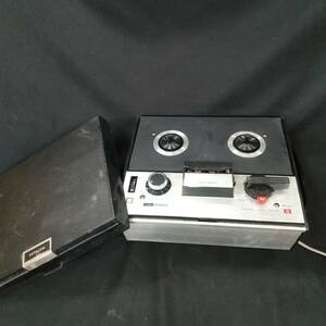 ◎レトロな逸品◎HITACHI LTD 日立 TAPE RECORDER ポータブルテープレコーダー オープンリール TRQ540 日本製 通電確認済 中古現状 即発送